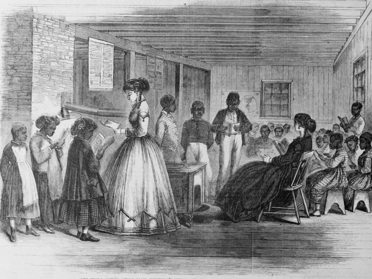 Edmonia Highgate was shot at while trying to teach freed slaves in N.O.
