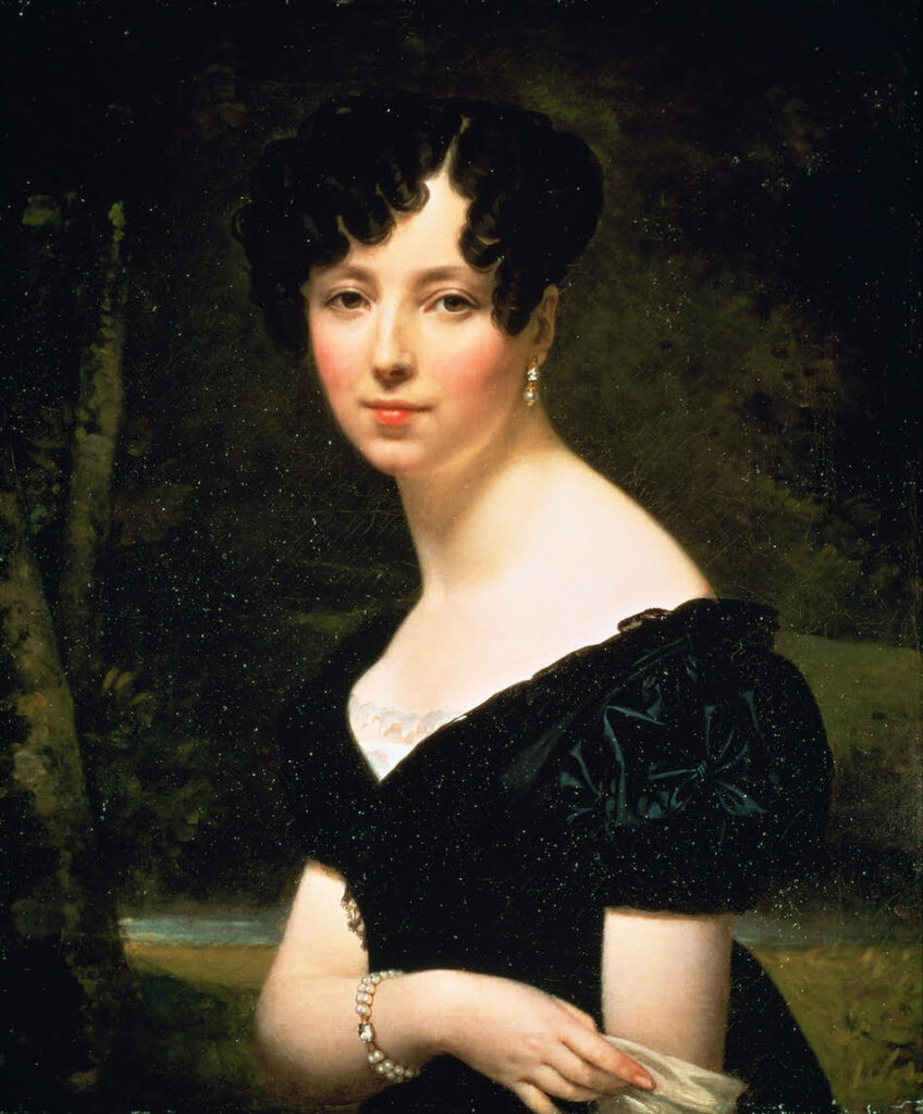 Portrait of a Lady, said to be Micaela Almonester, Baroness de Pontalba, 1828 (Tokyo Fuji Art Museum)