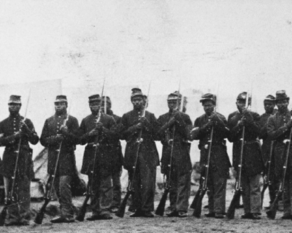 Black soldiers of the Native Guard regiments of the Union Army at Port Hudson, La., 1862-1864. James Henry Ingraham